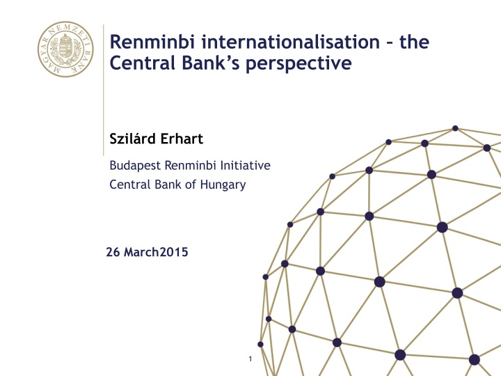 renminbi internationalisation the central bank n.w