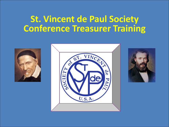 St. Vincent de Paul Society Conference Treasurer Training