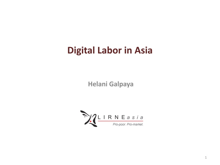 digital labor in asia n.w