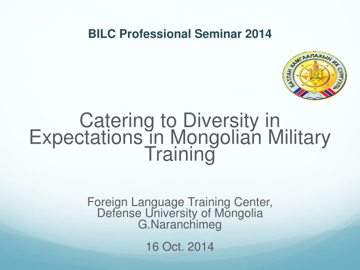 bilc professional seminar 2014 n.w
