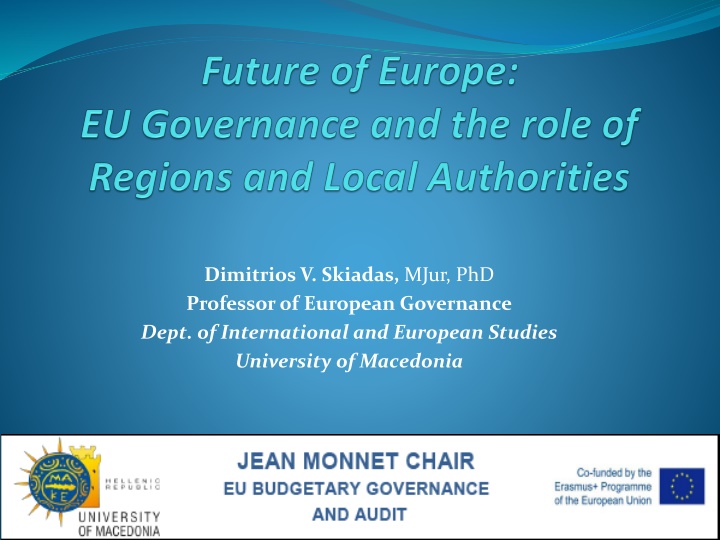 EU Governance Elements: Regions and Local Authorities
