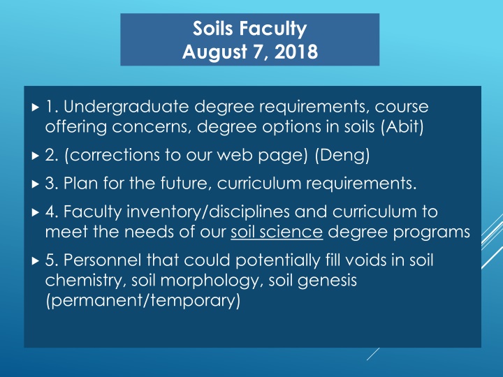 soils faculty august 7 2018 n.w
