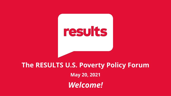 the results u s poverty policy forum may 20 2021 n.w