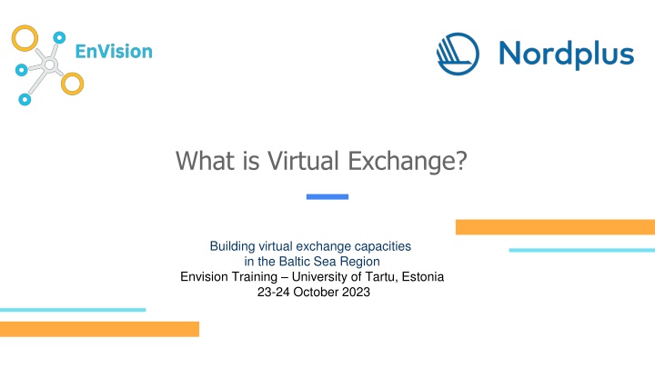 Building Virtual Exchange Capacities in the Baltic Sea Region at Envision Training