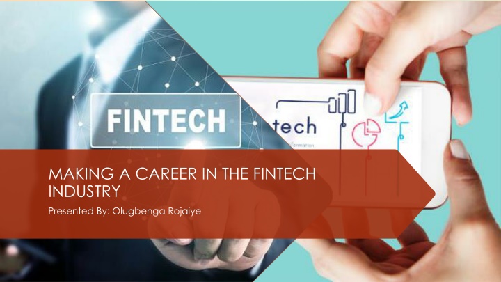 making a career in the fintech industry presented n.w