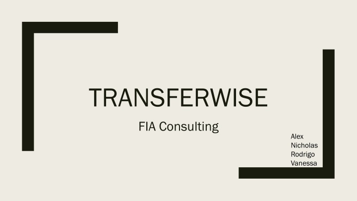 transferwise fia consulting n.w
