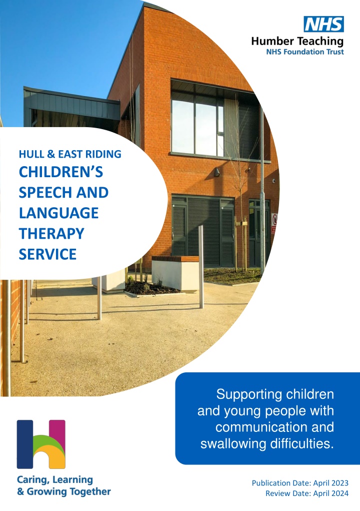 Supporting Children's Communication & Swallowing Needs