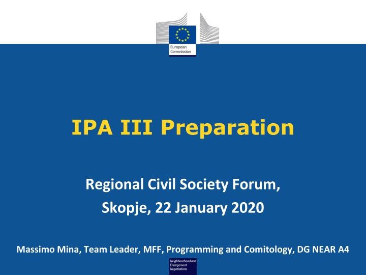 ipa iii preparation n.w