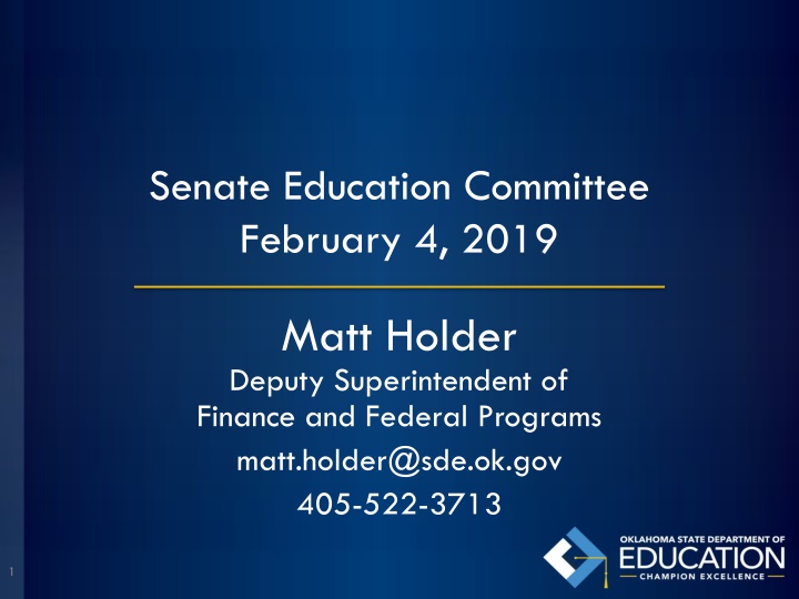 senate education committee february 4 2019 n.w