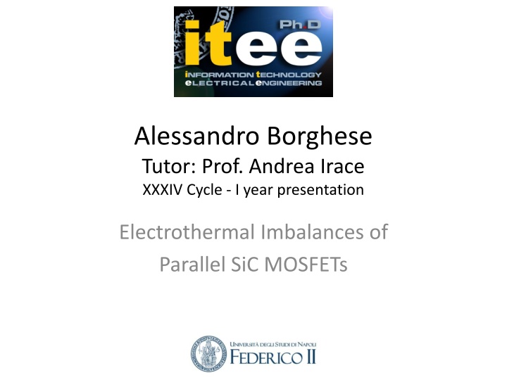 Study of Electrothermal Imbalances in Parallel SiC MOSFETs