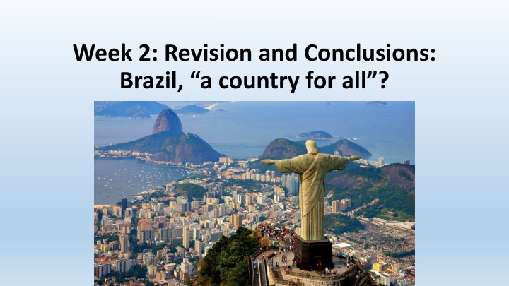 Brazil's Political Evolution: Change and Continuity Under Lula and Dilma