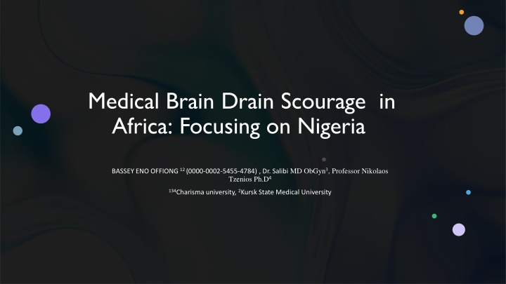 Medical Brain Drain in Nigeria: Causes and Consequences