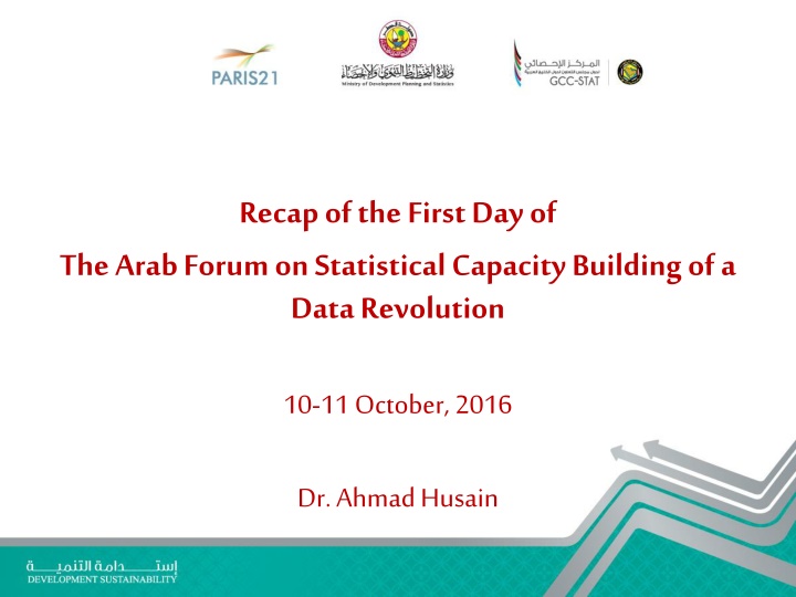 Arab Forum on Statistical Capacity Building: Data Revolution Overview