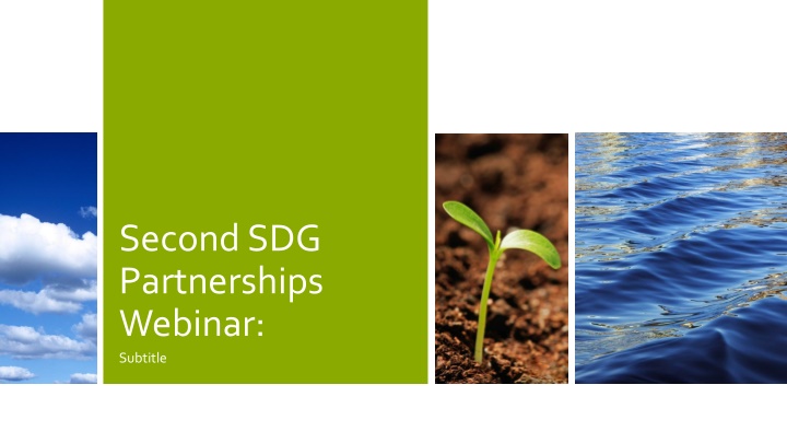 second sdg partnerships webinar subtitle n.w