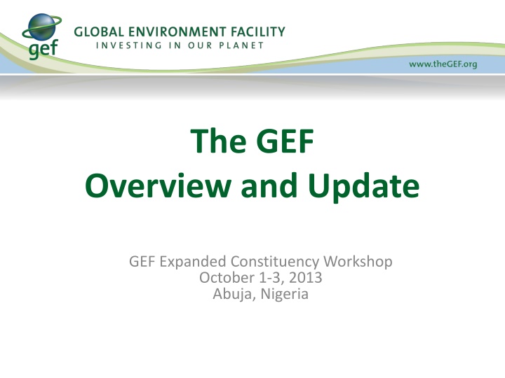 the gef n.w