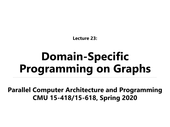 lecture 23 n.w