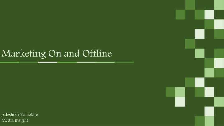 marketing on and offline n.w