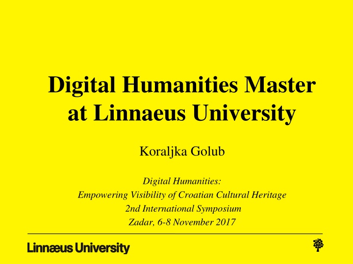 Empowering Visibility of Croatian Cultural Heritage