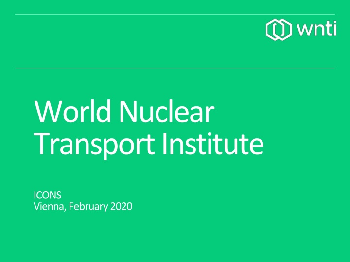world nuclear transport institute n.w