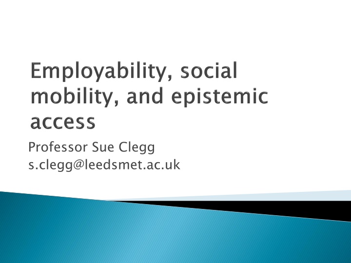 professor sue clegg s clegg@leedsmet ac uk n.w