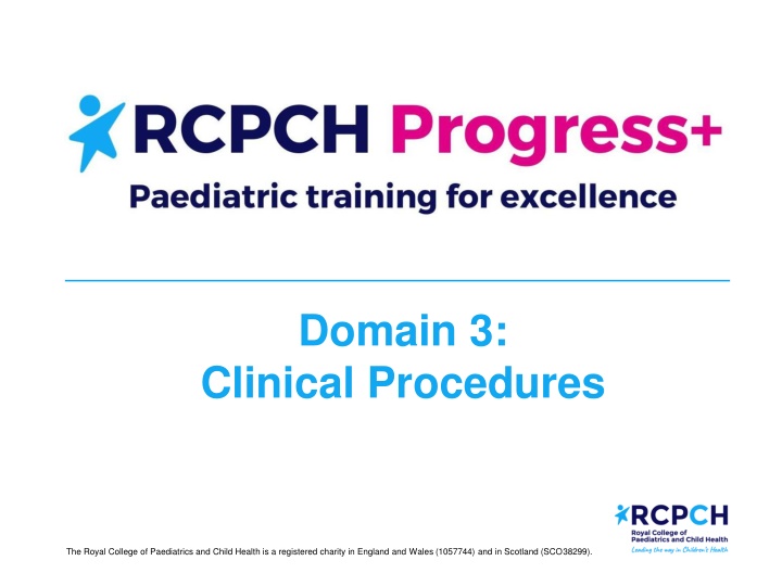 Clinical Skills and Procedures in Paediatrics Training