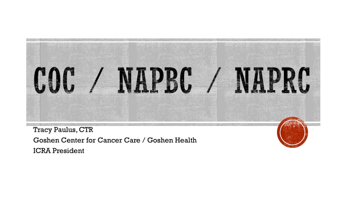 coc napbc naprc n.w
