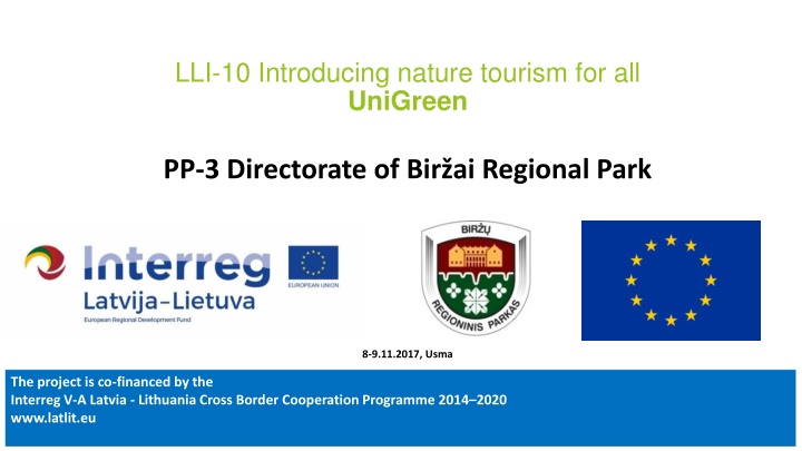 lli 10 introducing nature tourism for all unigreen n.w