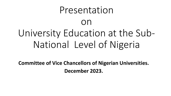 presentation on n.w