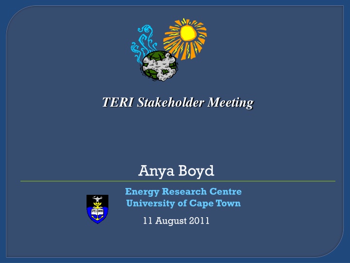 teri stakeholder meeting n.w