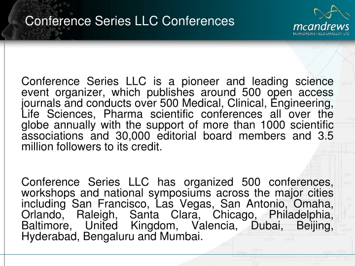 conference series llc conferences n.w