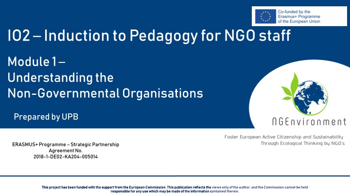 Foster European Active Citizenship and Sustainability Through Ecological Thinking