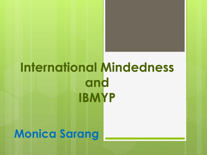 international mindedness and ibmyp n.w