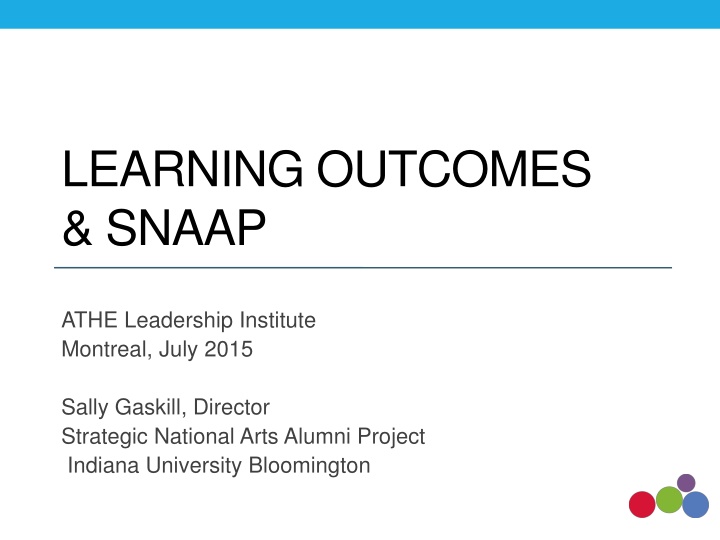 Essential Learning Outcomes for College Graduates