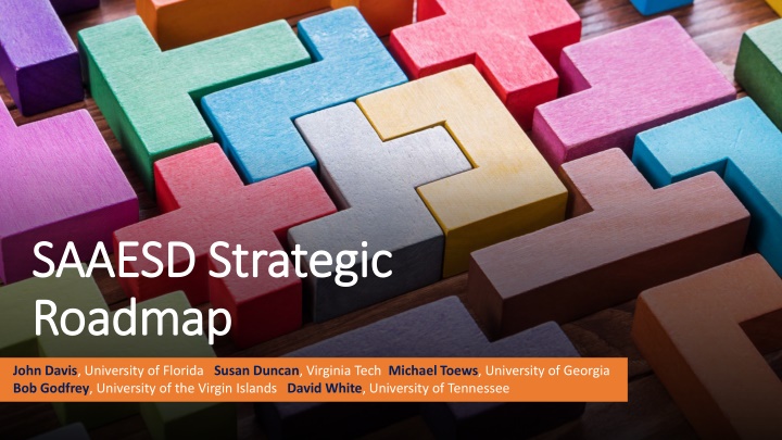 saaesd strategic saaesd strategic roadmap roadmap n.w