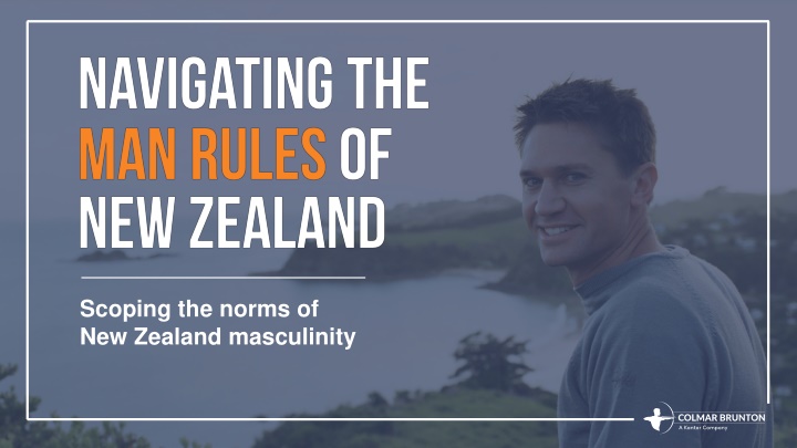 Masculinity Norms in New Zealand