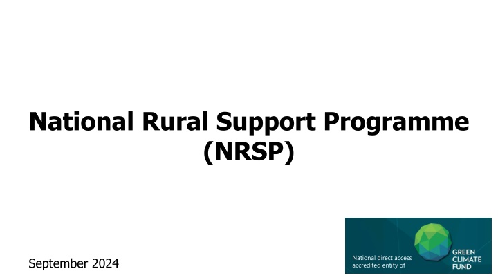 national rural support programme nrsp n.w