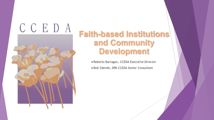 Faith-Based Community Development Initiatives