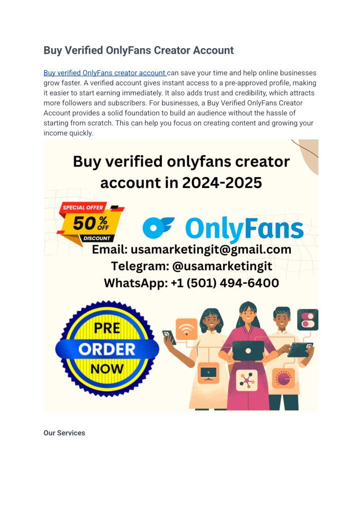 buy verified onlyfans creator account n.w