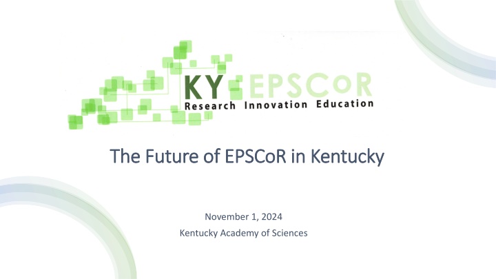 the future of the future of epscor n.w