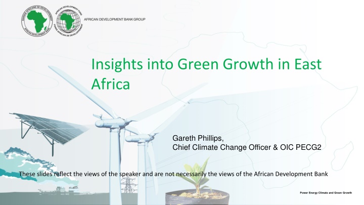 Insights into Green Growth Strategies in East Africa