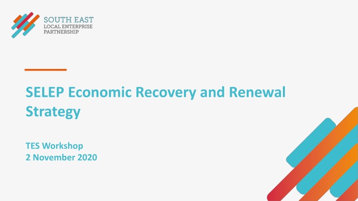 Economic Recovery & Renewal Strategy for SELEP Region