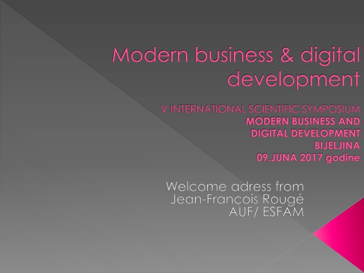 Challenges of Modern Digital Business Development
