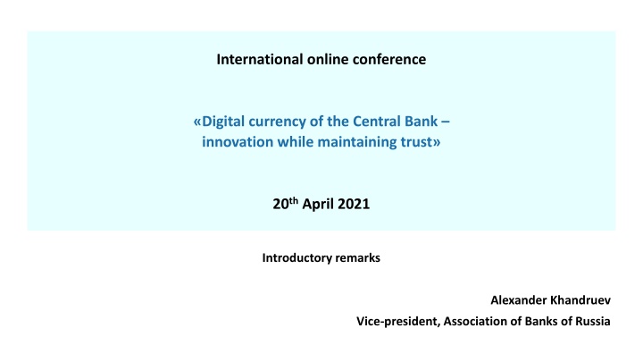 Central Bank Digital Currencies: Key Threats and Uncertainties