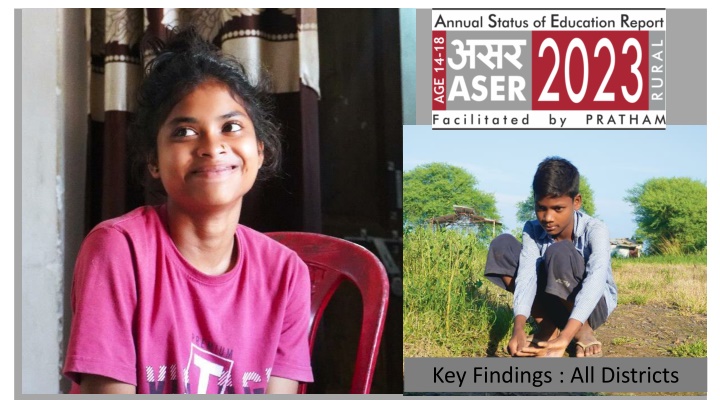 Insights from ASER 2023 Household Survey in Rural Districts