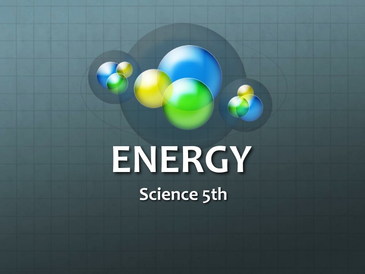 Energy and Conservation