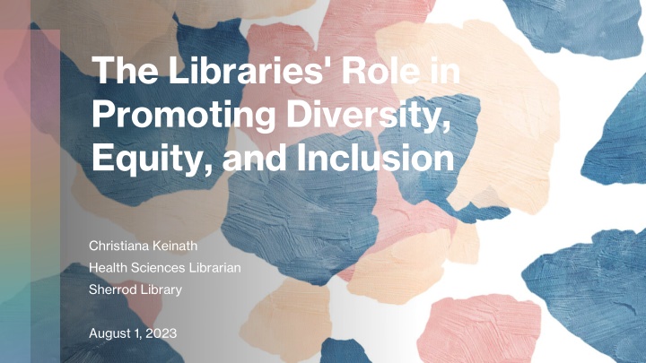 Equity, and Inclusion