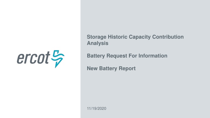 storage historic capacity contribution analysis n.w