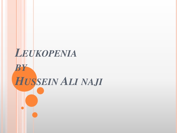 l eukopenia by h ussein a li naji n.w