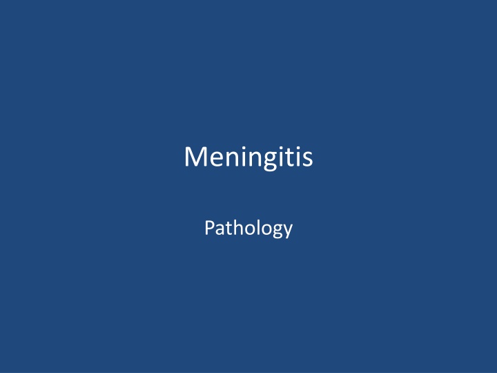 Understanding CNS Infections and Meningitis