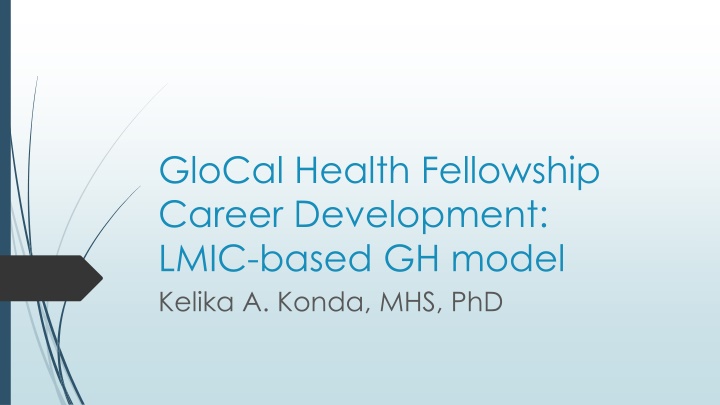 glocal health fellowship career development lmic n.w